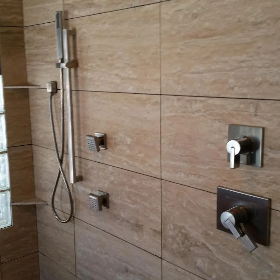 Shower fixture installation for Gas Line Repair in Minooka